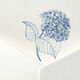 Garden Folded Note Cards - Raised Ink Image 2 of 2